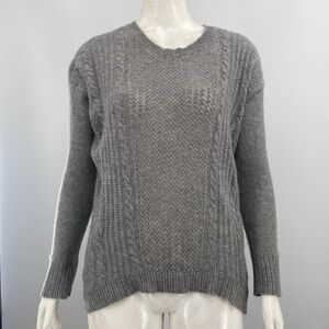 Cashmere Crew Neck Sweater Career Business Casual